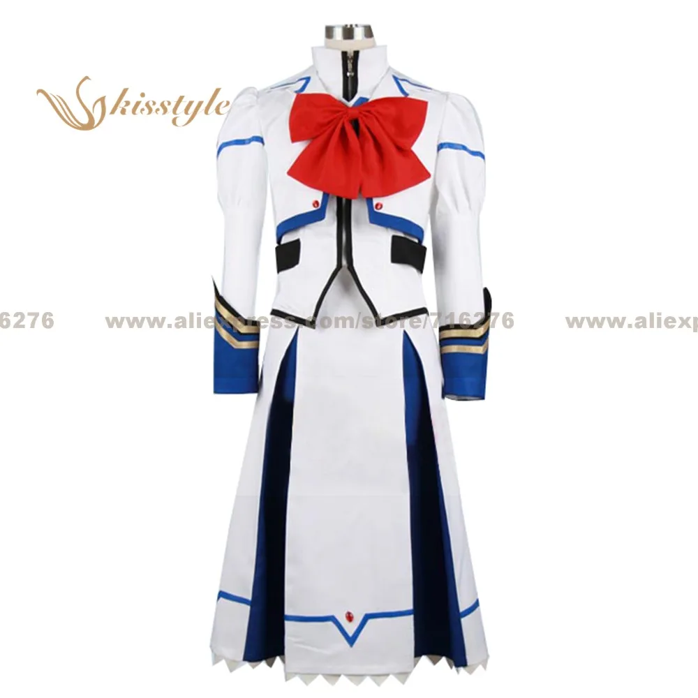 

Kisstyle Fashion Magical Girl Lyrical Nanoha Nanoha Takamachi Uniform COS Clothing Cosplay Costume,Customized Accepted