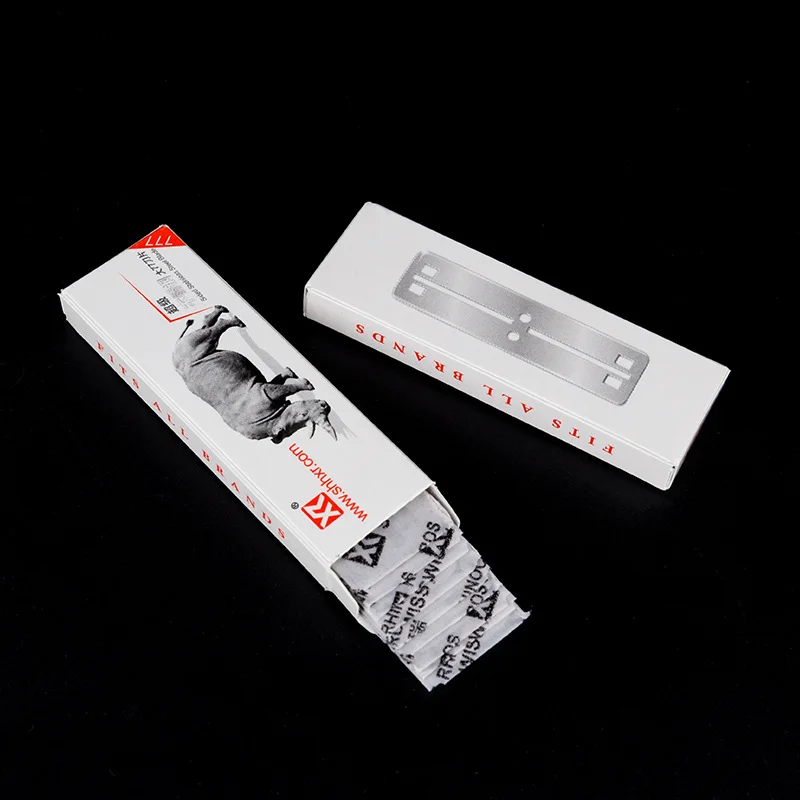 20/30/50 PCS 77 Blade For Safety Razor,77 Blade For Folding Knife,62*16.2mm For Beard Double Edge Razor,Shaving & Hair Removal