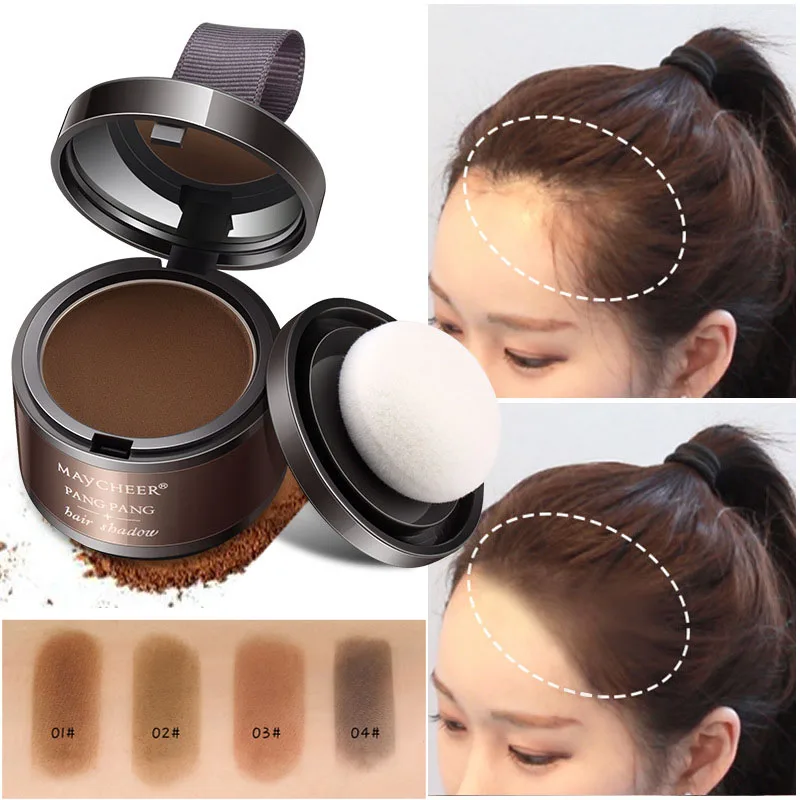 Volumizing Hair Fluffy Powder Instantly Black Root Cover Up Natural Instant Hair Line Shadow Powder Hair Concealer Coverage