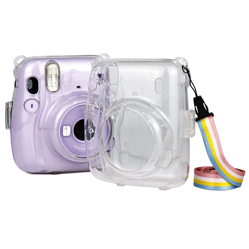 Per instax Mini 11 custodia per fotocamera custodia protettiva in Silicone morbido custodia antigraffio
