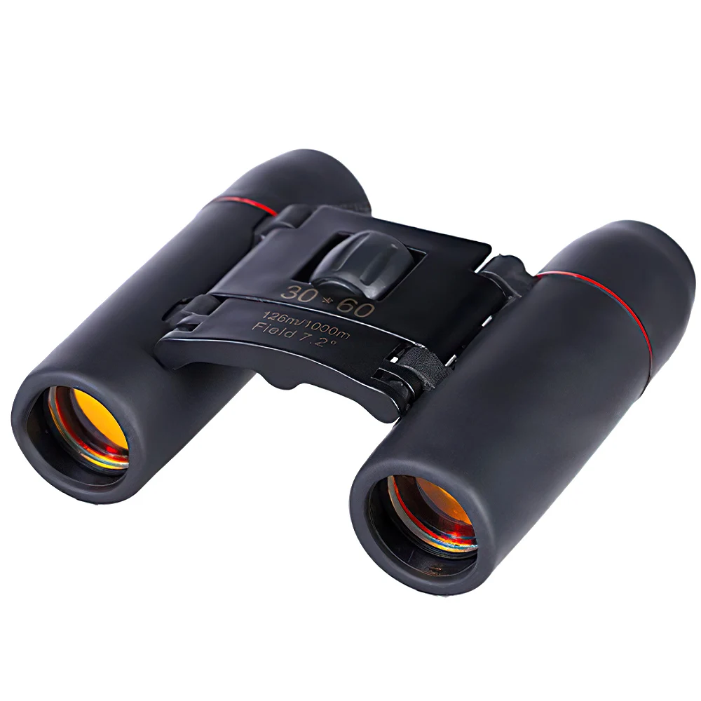 

Mini Zoom Telescope 30x60 Folding Binoculars Long Range 1000m Bak4 20X Optics Hunting Outdoor Sports Telescope for Camping