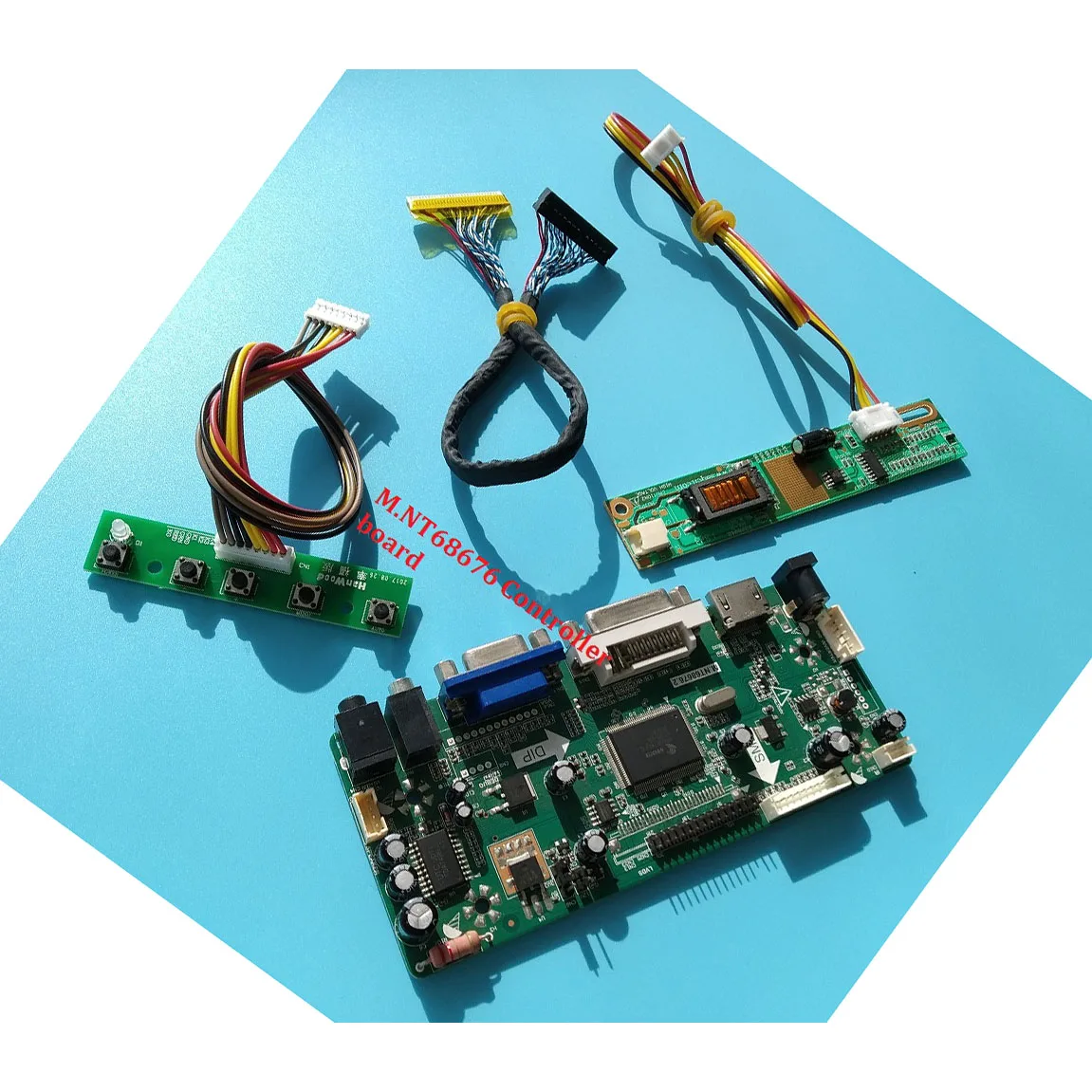 

Kit for LTD121EXVV/LTD121EXVS/ LTD121EXVV-V01 1280X800 1 lamps LVDS 12.1" Controller board Panel monitor Signal VGA HDMI DVI