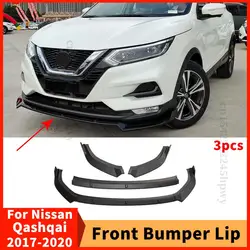 Modification Tuning Accessories Front Bumper Lip Chin Protector Facelift Spoiler Guard For Nissan Qashqai 2017 2018 2019 2020