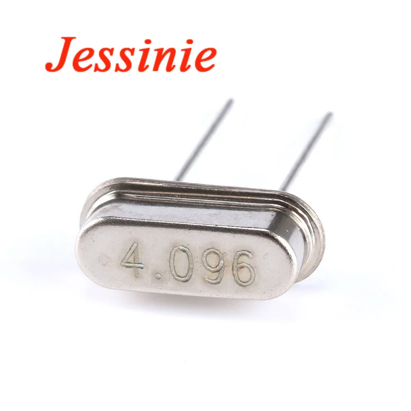 10pcs 49S Crystal Oscillator Passive Resonator Ceramic Quartz DIP 4.096MHz 10.245MHz 4.5MHz 13.56MHz 14.318MHz 20.480MHz 18.432M