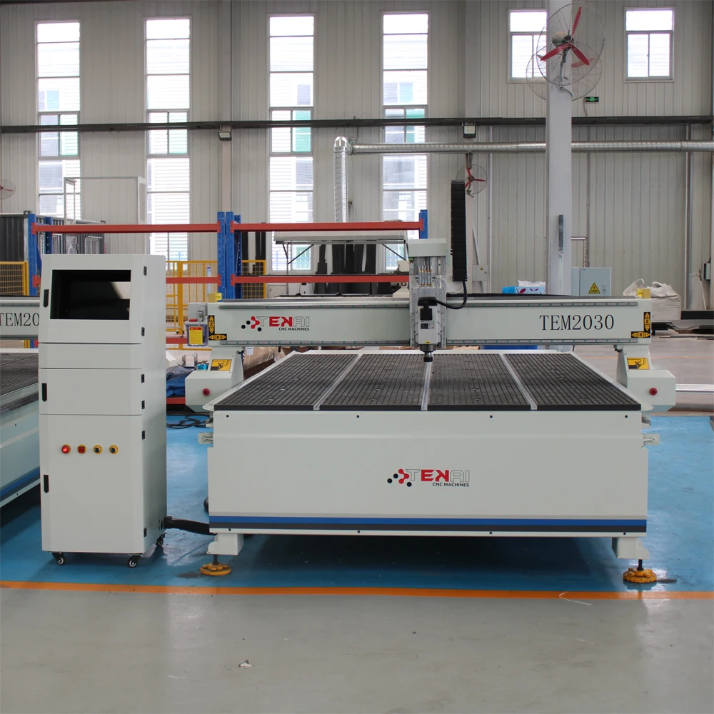 Jinan Tekai Large Size Woodworking CNC Router 2030 Machine Price For Wood Furniture Cabinet Door Making