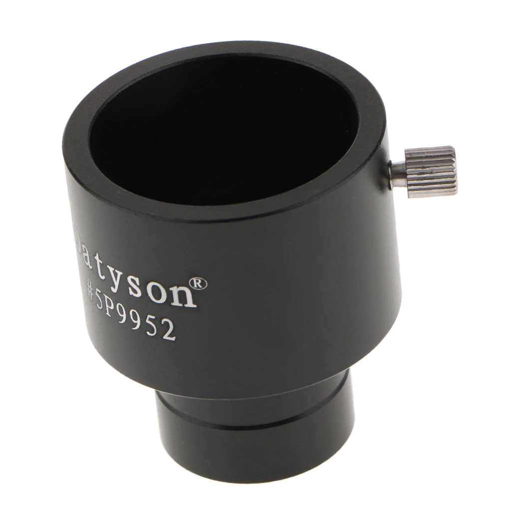 0.965 to 1.25 Inch Telescope Eyepiece Adapter, Durable Aluminum