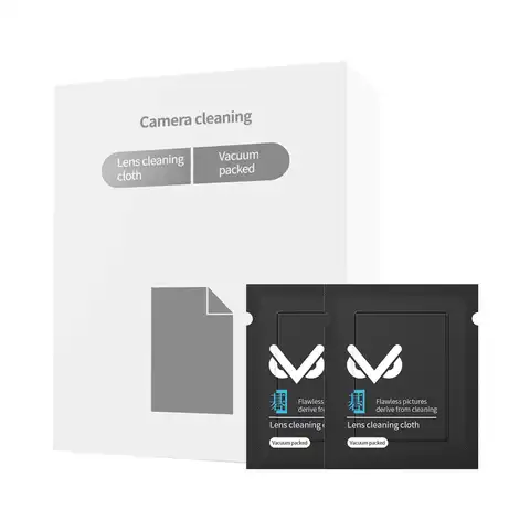 DSLR 렌즈 청소 및 광학 렌즈 청소용 VSGO 전문 보푸라기 없는 극세사 천 Best5