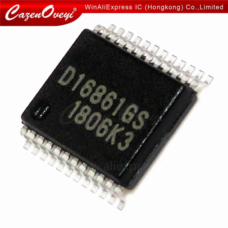 

10pcs/lot D16861 D16861GS UPD16861GS UPD16861 SSOP-24 In Stock