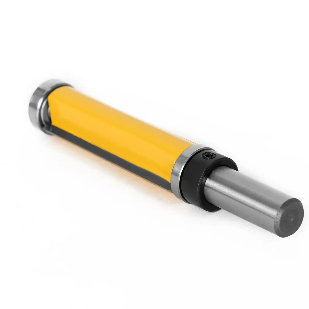 Broca para fresadora de 1/2 ", 12,7 MM, 12MM, Mango para tallado de madera, 1/2 SH, 2-1/2", patrón de embellecedor extralargo, Bearins superior e inferior, 1 unidad
