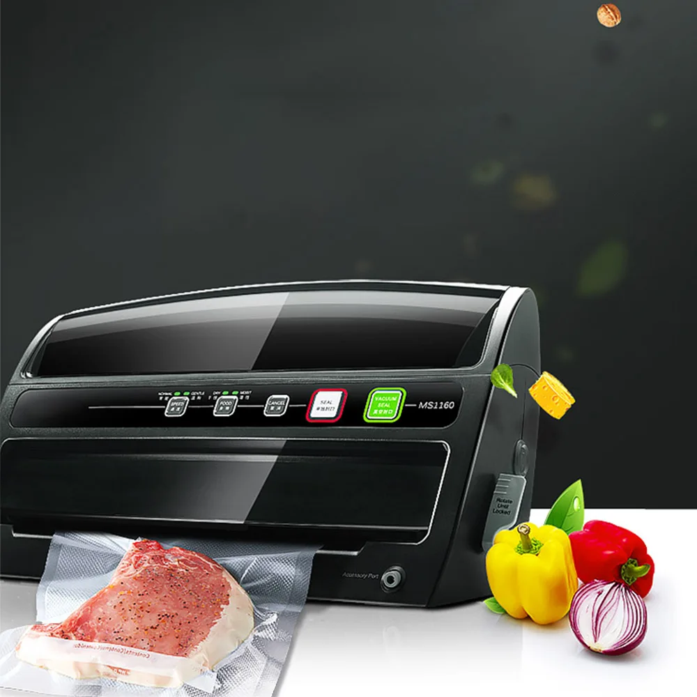 Household Vacuum Sealer Bags Packaging Machine Commercial Vacuum Sealing Machine Wet and Dry Food Plastic Bag Sealing Machine