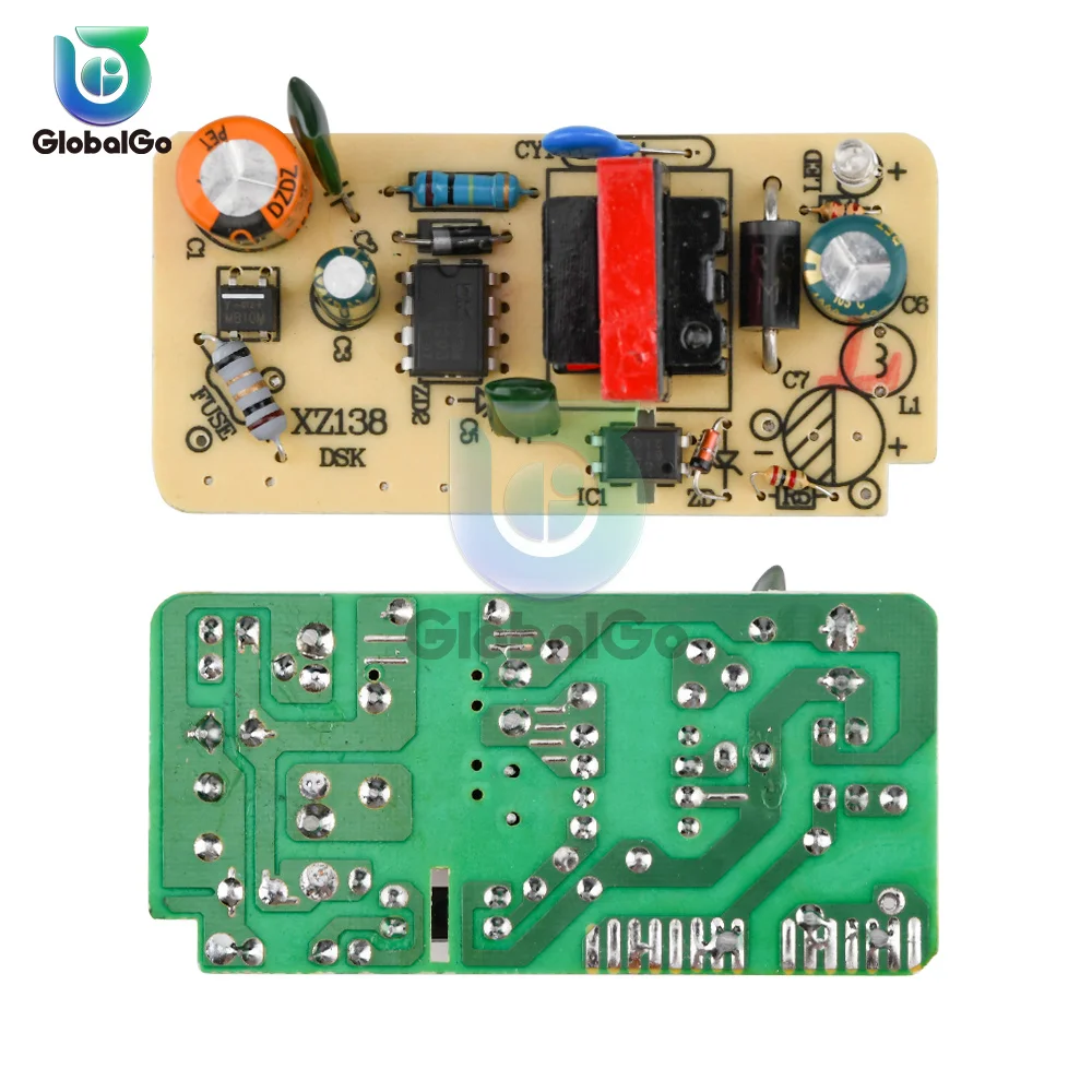 AC-DC 100-240V To 5V 2.5A Mini Switching Power Supply Module DC Voltage Regulator Switch Power Supply Module Board 2500MA