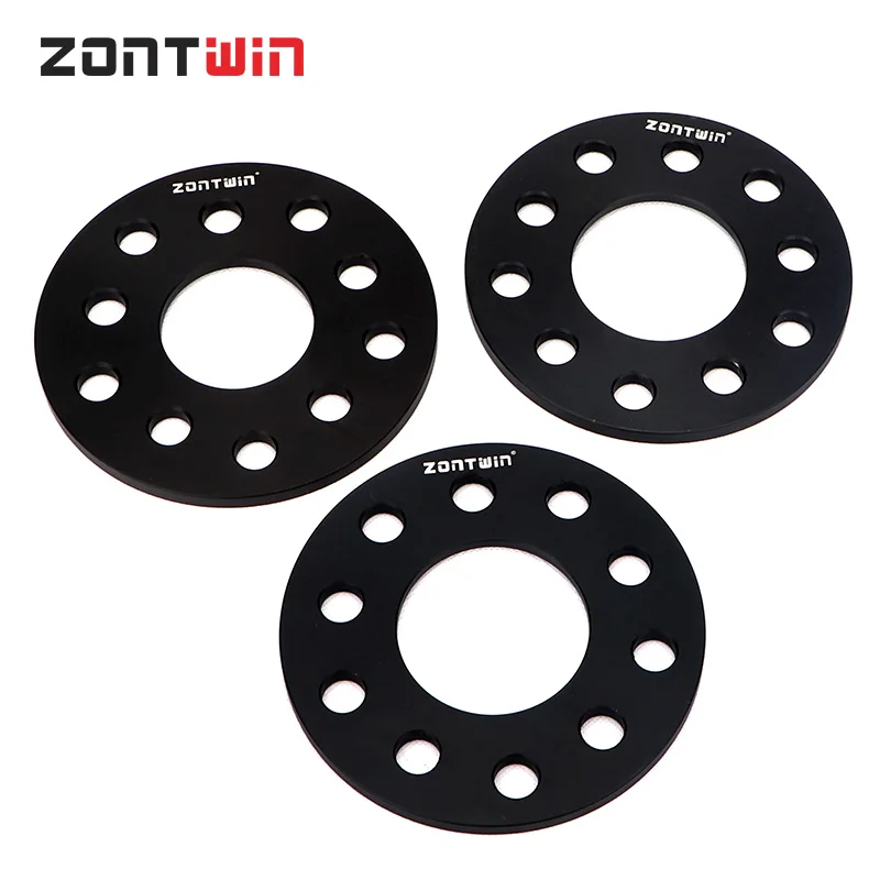 2Pieces 3/5/8/12/15/20mm PCD 5x120 CB 65.1 or 66.9mm Wheel Spacer Adapters suit for 5 Lug Universal Car