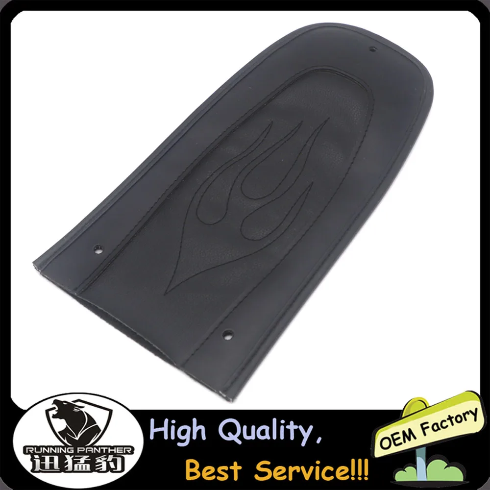 オートバイ革炎リアフェンダーよだれかけソロシートレクトラグラクラシック3穴