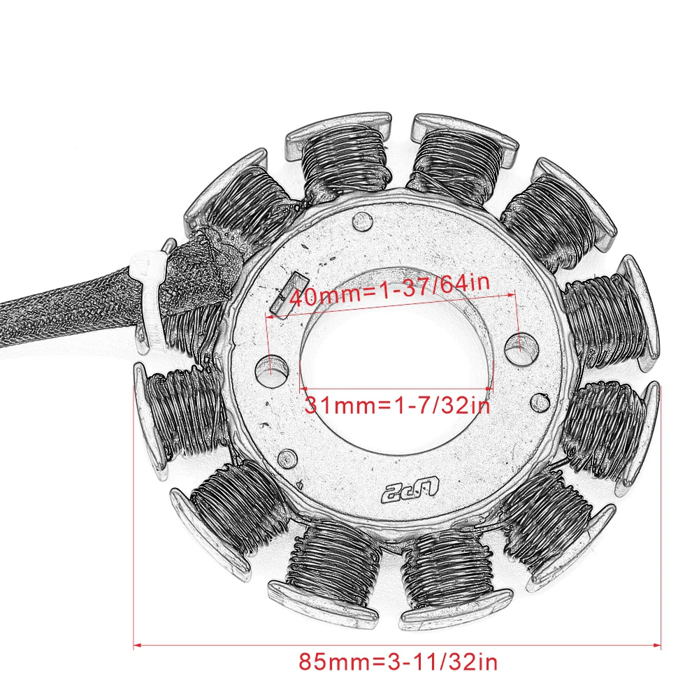 Motorcycle Generator Stator Coil Comp For Yamaha WR250F 2004-2009 2011-2014 WR250 WR 250 F 5UM-81410-09-00 Accessories