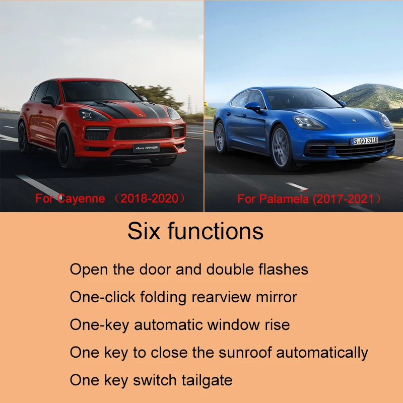 Auto tail gate Electric tailgate For Porsche Cayenne Palameira tail box intelligent electric tail gate door power operated trunk