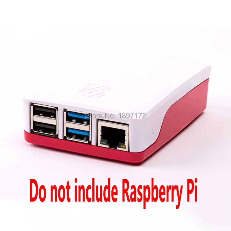 Boîtier officiel pour Raspberry Pi 4 modèle B 4B