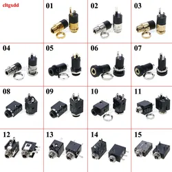 PJ-392 399 341 342 324 325 Female Sockect Jack 3.5 Audio Headphone Connector 3.5mm Headphone Audio Video Jack Socket Plug