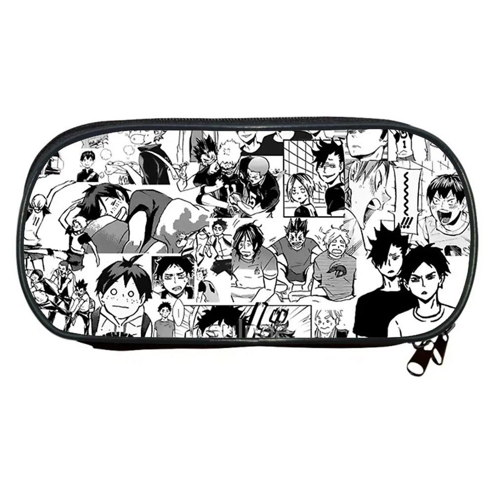 Haikyuu Klassieke Etui Meisje Cosmetische Tas Briefpapier Opbergtas Geschikt Voor Cosmetica Reizen Haikyuu Tas