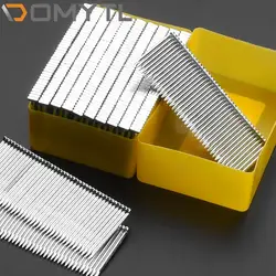 400pcs/720pcs/Box Steel Nails for Electric Straight Staples Pneumatic Air Gun Cement Woodworking Tools Accessories