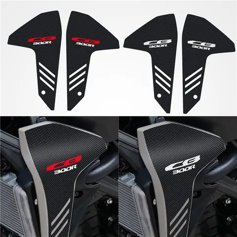 코다스킨 3D 사이드 데칼 탱크 패드 가스 오일 스티커, 오토바이 장식 액세서리, 혼다 cb300r CB 300R CB 300 R