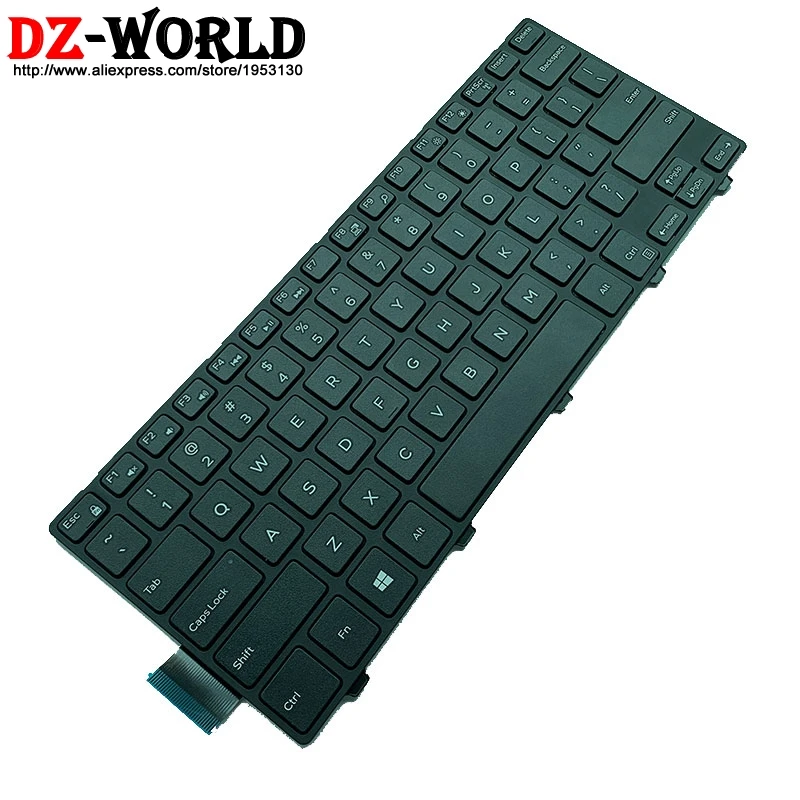 US English Keyboard For Dell Inspiron 14 3000 3441 3442 3443 3445 3446 3447 3449 3451 3458 3459 Series Laptop