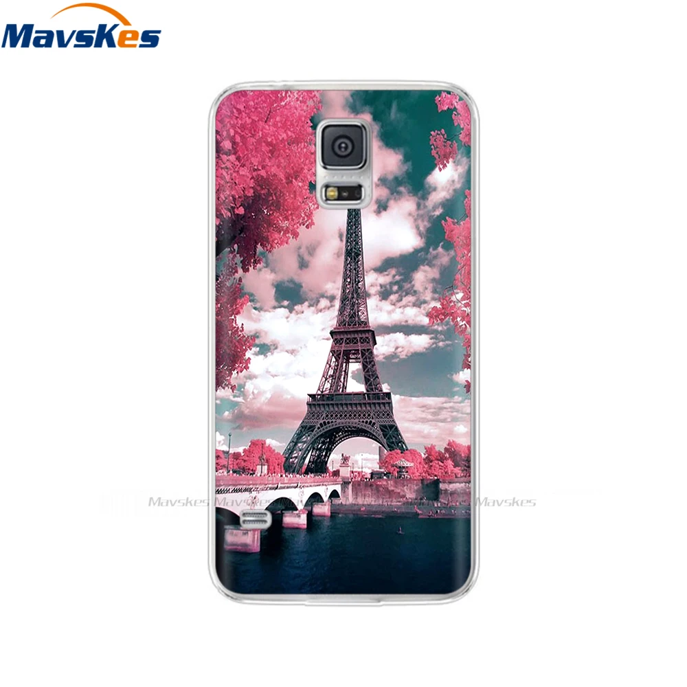 Cute Cover For Samsung S5 Case Soft Silicone TPU Back Cover Phone Cases For Samsung Galaxy S 5 GalaxyS5 S5 Mini S5mini coque