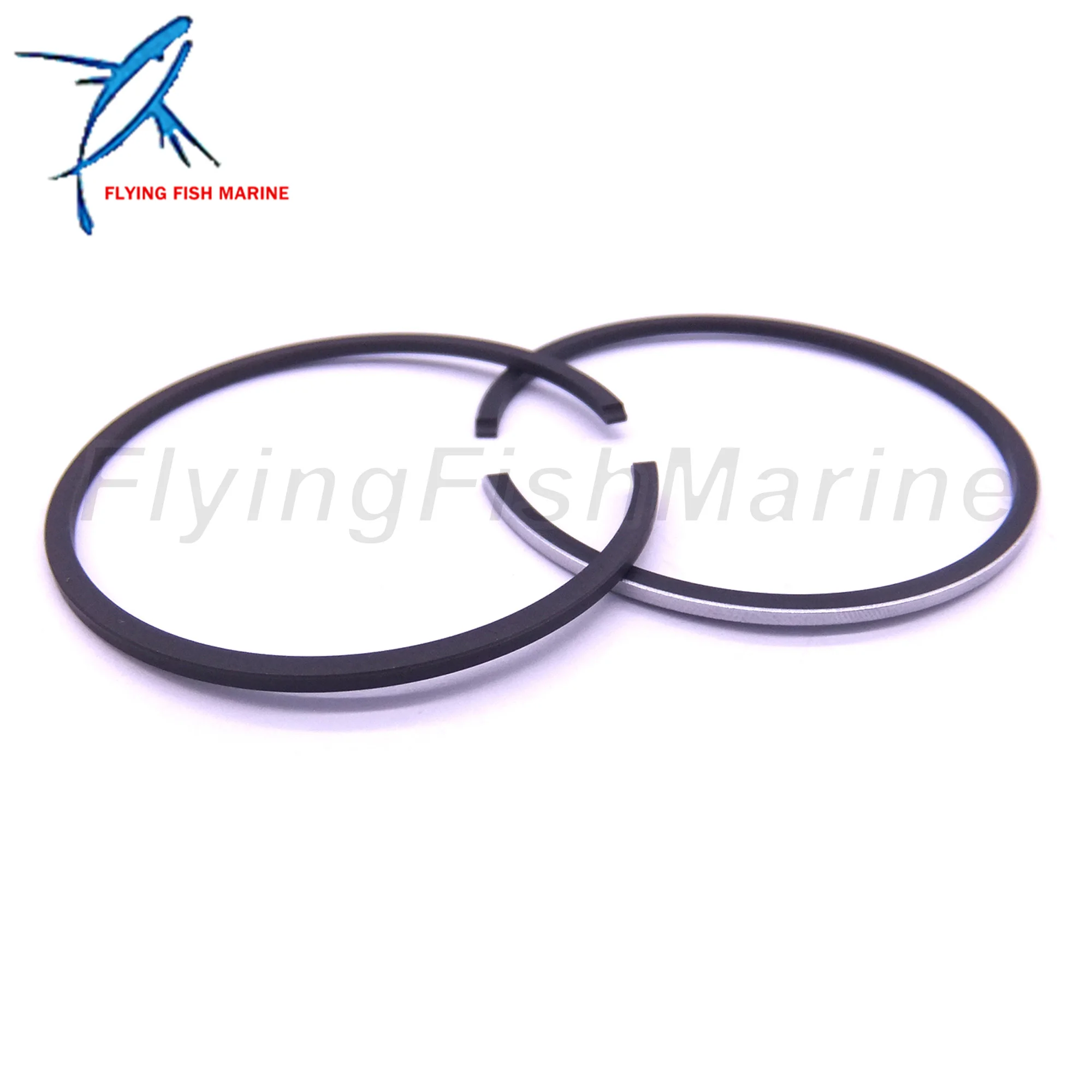 Outboard Engine 39-803678A3 39-8M0080355 Piston Ring Set STD for Mercury Mariner 6HP 8HP 9.8HP, 50mm view 5
