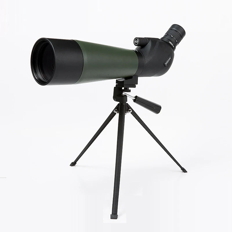 20-60x80 Spotting Scope with Tripod HD 80mm Large Objective Optical Zoom Monocular Telescope Outdoor Camping Bird-watching Scope