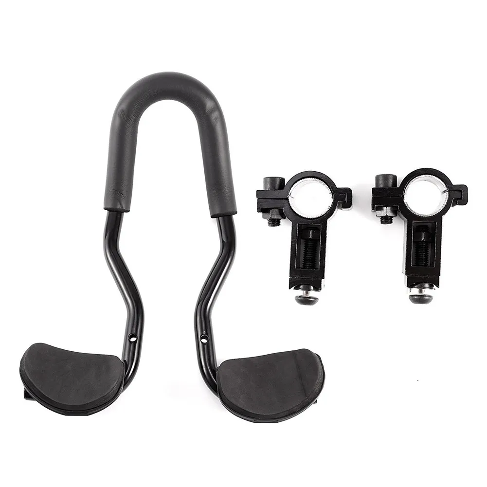 Bike TT Handlebar Bicycle Aluminum Alloy Relax Armrest Handlebar with Mounting Bracket for Mountain Bikes Road Bike Accessories