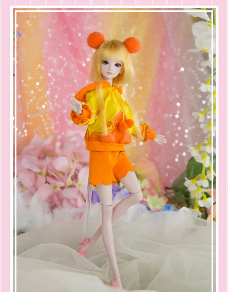 

new arrival bjd 1/6 11'' BJD Doll 14 jointed dolls Princess Hair + Makeup + Cloth +shoes