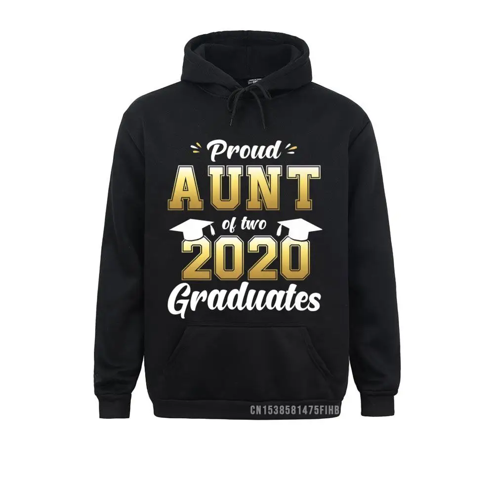 

Proud Aunt Of Two 2020 Graduates Harajuku Senior 20 Twins Gift Premium Hoodie Men Family Hoodies Winter Sweatshirts Hoods