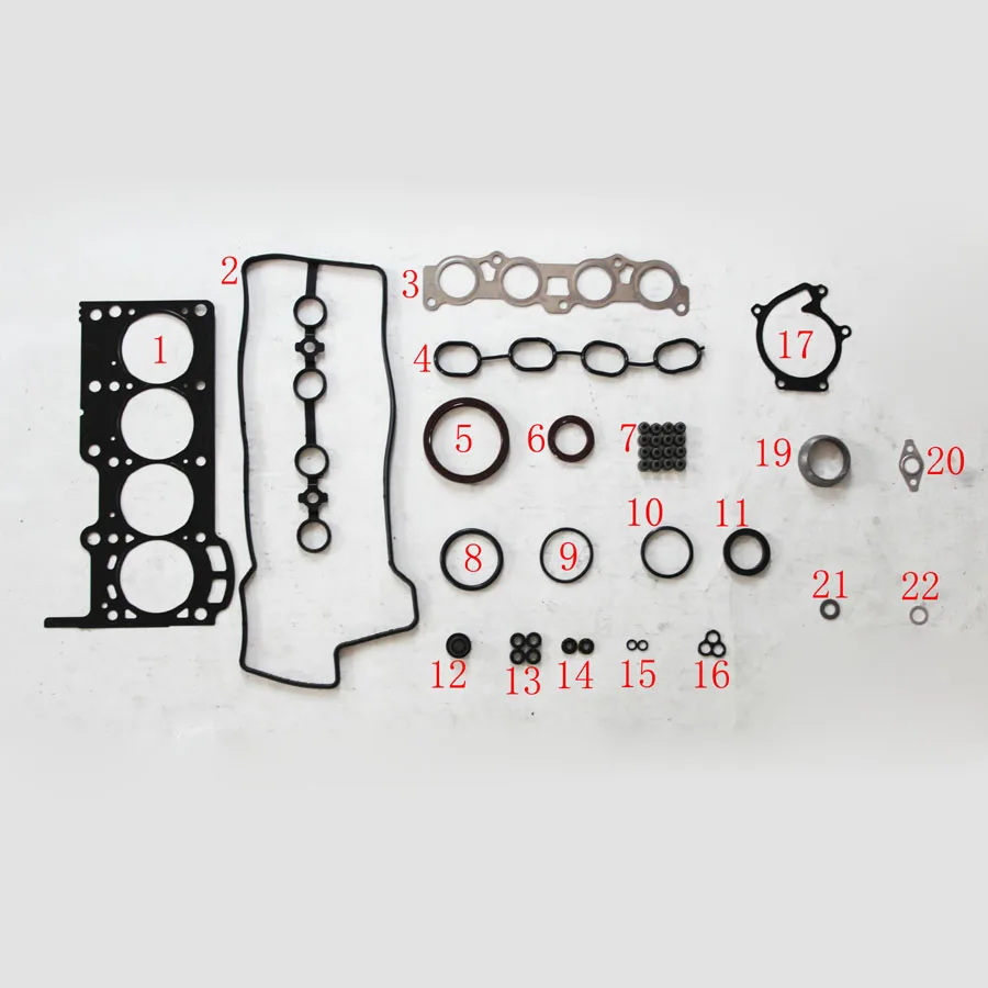 FOR DAIHATSU SIRION TERIOS 1.5 3SZVE Automotive Spare Parts Full Set Overhaul package Engine Gasket 04111-BA170