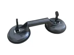 Aluminum Alloy Double Sucker Glass Suction Cup Powerful Suction Lifter Floor Tile Vacuum Heavy-Duty Tile Sucker Handling Tool