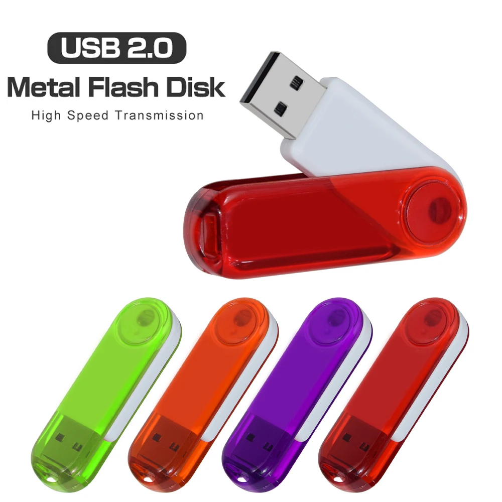 Đèn LED Cổng Usb Thật Capacity64GB 32GB 16GB Tốc Độ Cao Bút Drive128GB Pendrive Nhựa Dẻo Chống Thấm Nước Ổ Đĩa U Memoria Cel usb