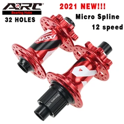 ARC bike hub MT009 Sram XDR 32 Holes Disc Brake 6 Disc Bolt Mountain Bike Bicycle Hub 4 Sealed Bearings HG 8 9 10 11 12 V