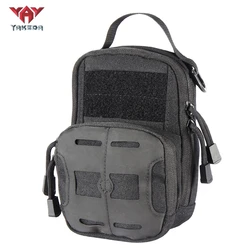 Yakeda-Bolsa de Ombro Tática Impermeável Masculina, Cinto de Combate Utilitário, Cintura, Molle, EDC, Pequena, Exterior