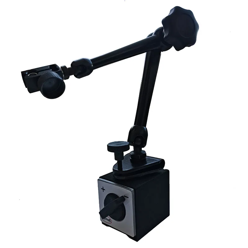 SYLMOS Universal magnetic stand with fine adjustment on base test indicator magnetic base