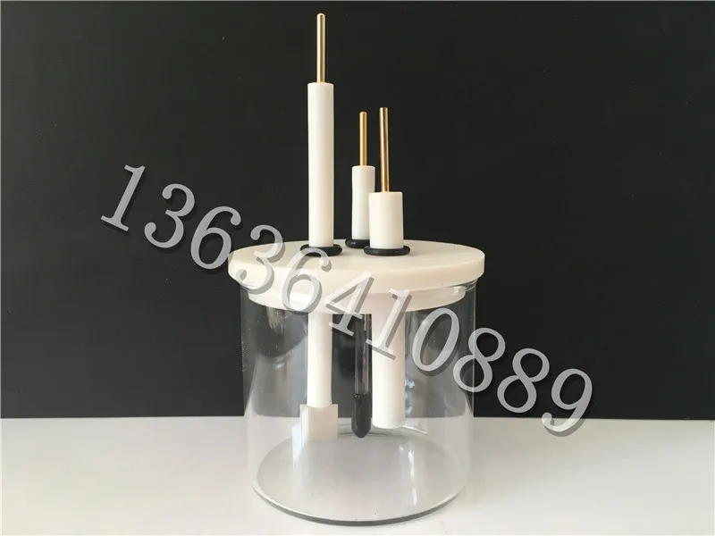 

C002 Common Electrolytic Tank Unsealed Electrolytic Cell Three Electrode Electrochemical Cell Glass Electrolytic Cell