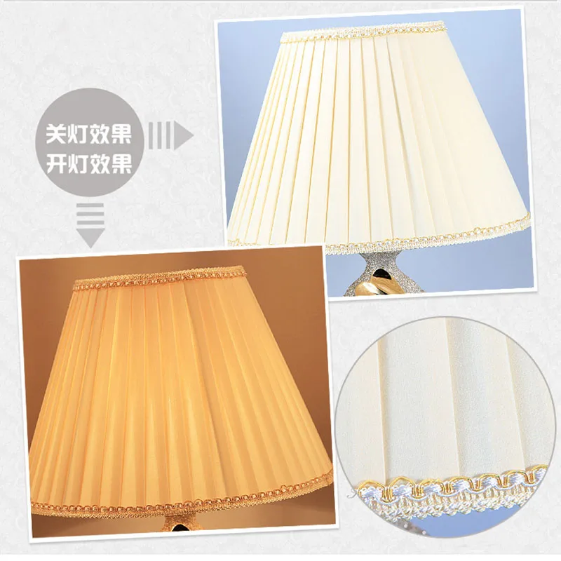 Big Size Table Lampshades Art Deco Lamp Shades For Lamps Fabric Lampshade Modern Style Lamp Cover For Floor Light