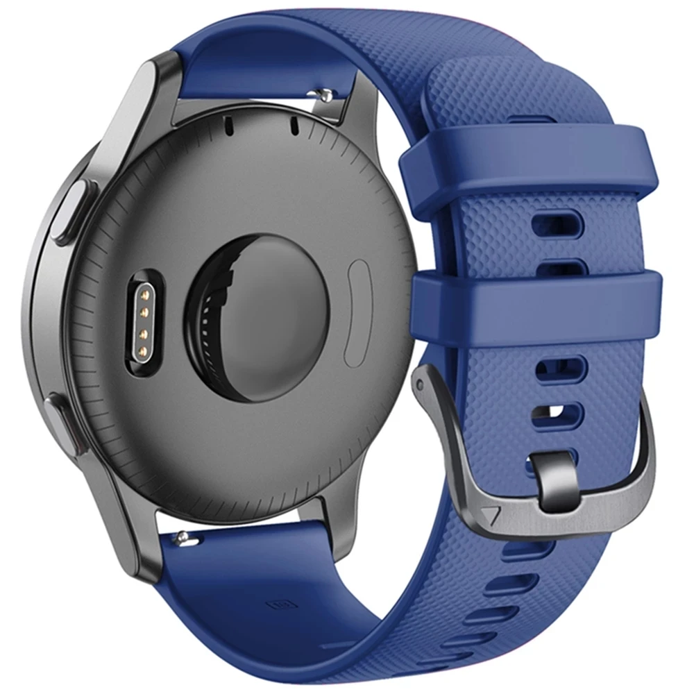 20 22 mmbelt ل Garmin Venu2/Venu 2 Plus معصمه ل garminنقل الرياضة Forerunner245 645 Vivoactive 3 4 سيليكون سوار الفرقة