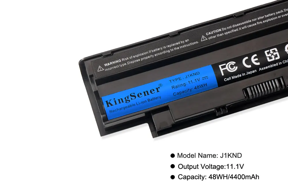 Kingsener J1knd Laptop Batterij Voor Dell Inspiron M501 M501r M511r N3010 N3110 N4010 N4050 N4110 N5010 N5010d