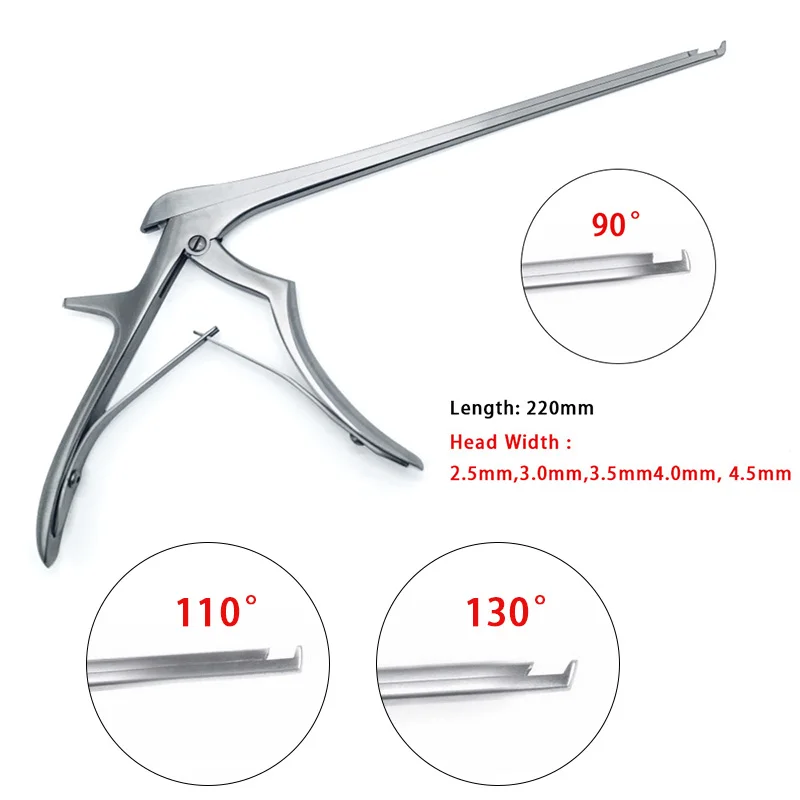 

Best Kerrison Rongeur 90 Degree 220mm Veterinary Orthopedics Instrument