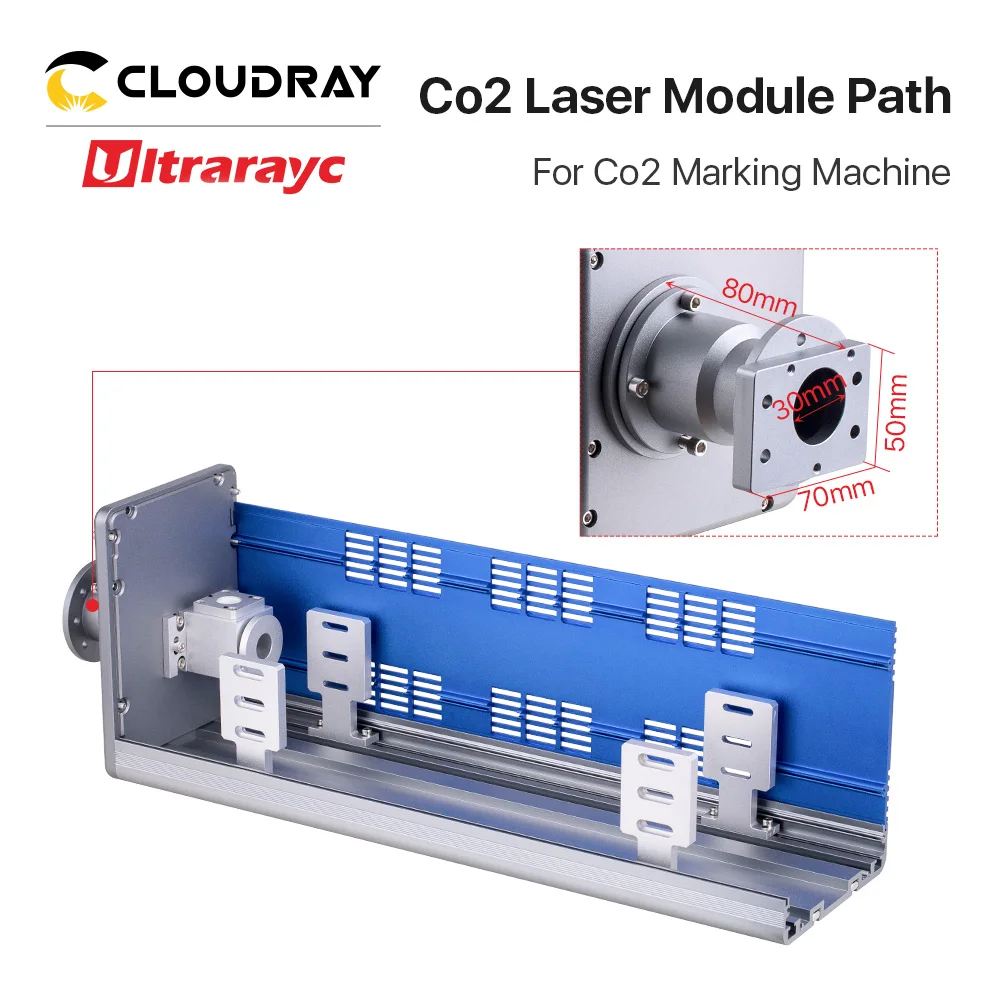 Imagem -04 - Ultrarayc Co2 Máquina de Marcação a Laser Laser Fonte de Peças de Máquinas Caminho do Módulo Laser Synrad Crd Davi rf 10.6um