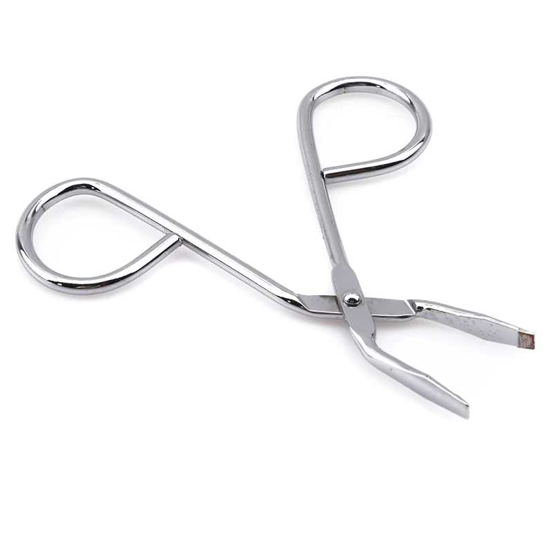 1PC Hair Remove Scissors Flat Tip Eyebrow Tweezers Clamp Clipper Beauty Tool Stainless Steel Eyebrow Removal Tool