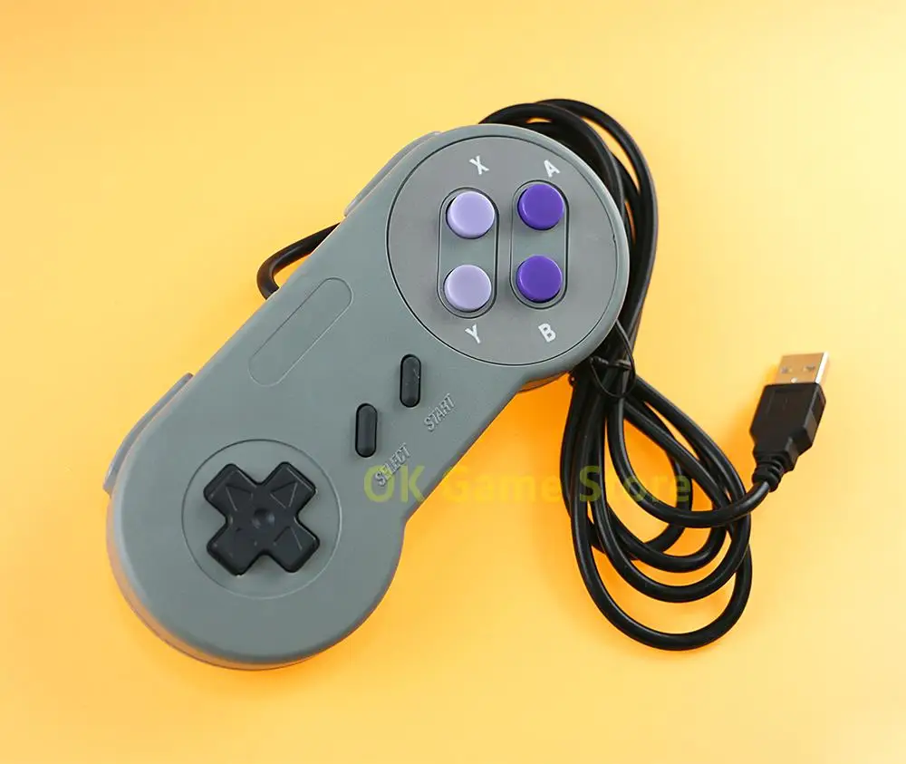 1pc/lot Replacement For SNES Joypad Gamepad Controller Pad For Nintendo Super Famicom SNES Fighting Commander Controller