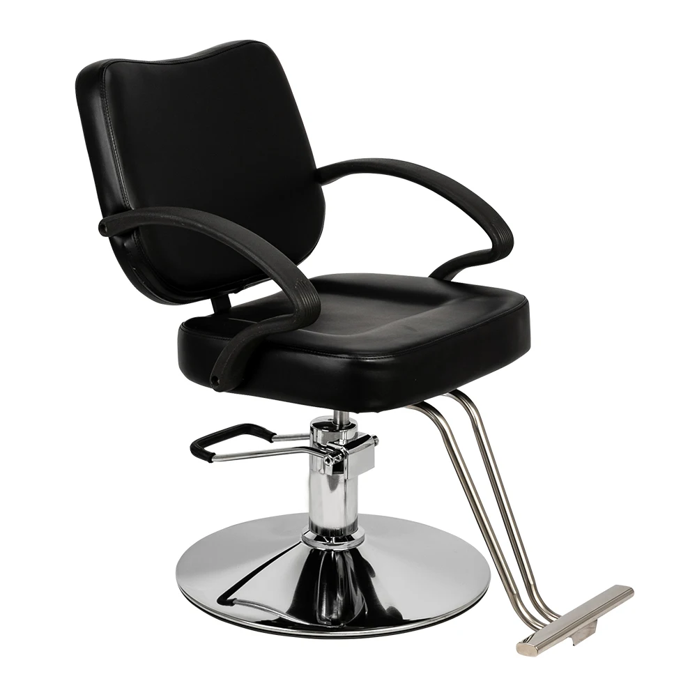 Hair Salon Barber HC106 Woman Barber Chair Hairdressing Chair Black US Warehouse IN Stock