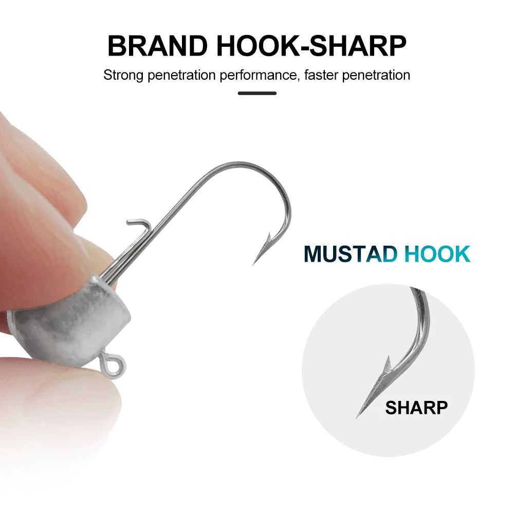 Anzuelo Ned Rig Mustad – Acero carbono de alta resistencia - imagen 2