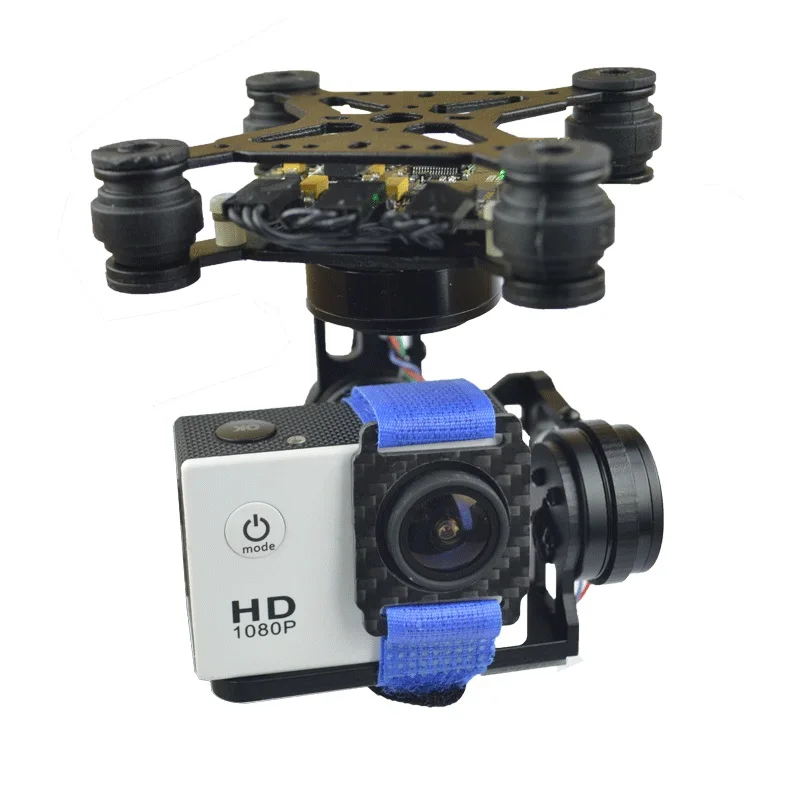 

3 Axis 32 Storm Brushless Gimbal with Controller Board BGC 2208 Motors for GoPro 3 Camera 1 2 Walkera X350 Pro