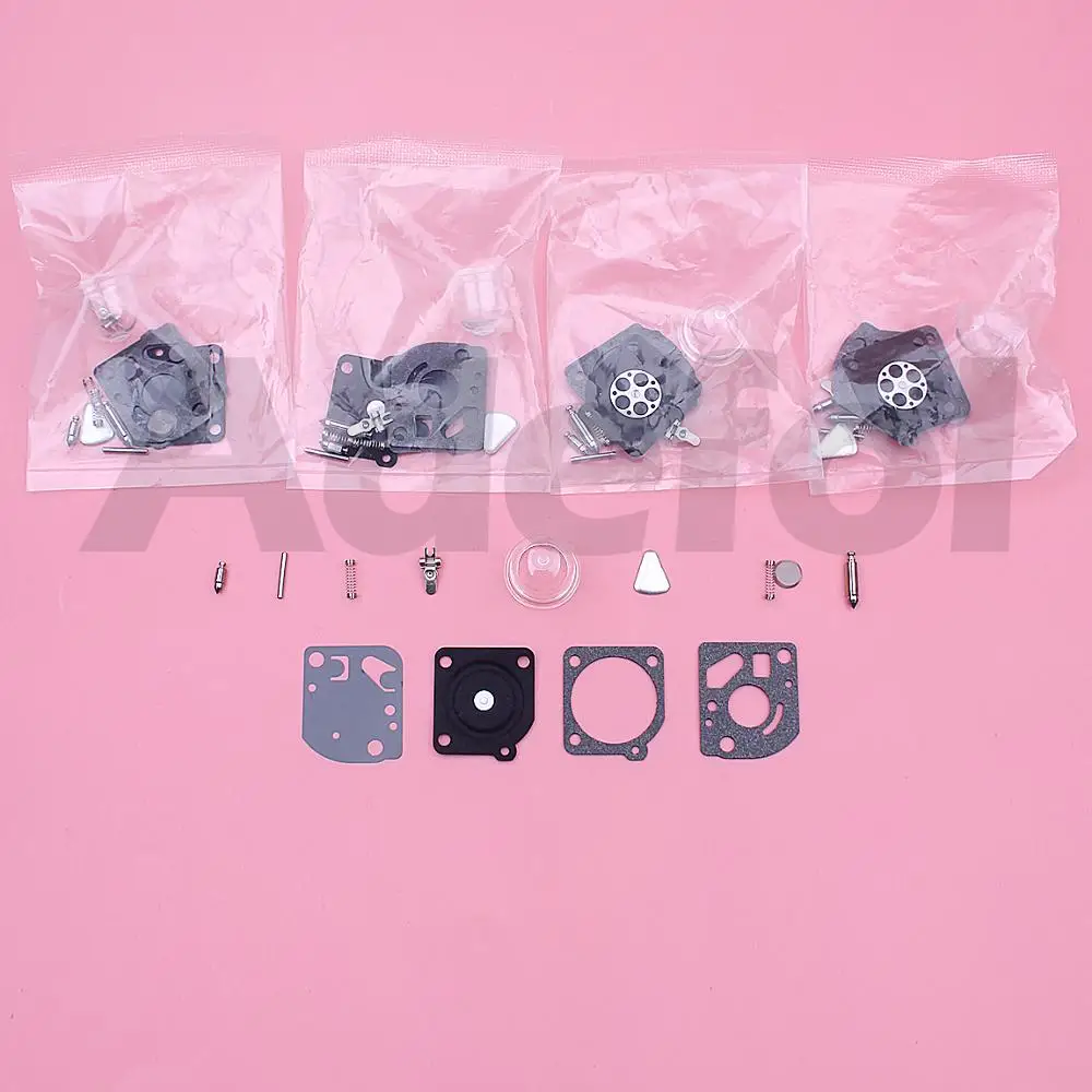 5pcs Kit di Riparazione Carburatore Per Husqvarna 125 125R 128R 124L 124C 125C 125E 128L 128CD 128LDX 128DJX 128LD 128RJ Tagliaerba