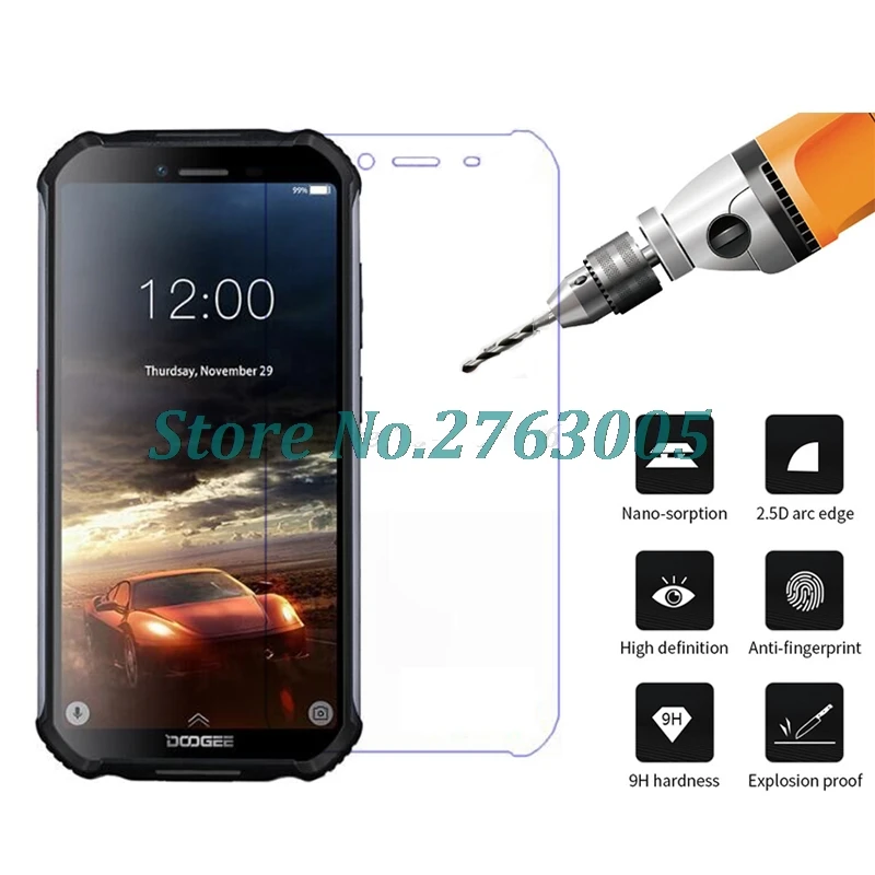 Tempered Glass For Doogee S40 Pro  5.5